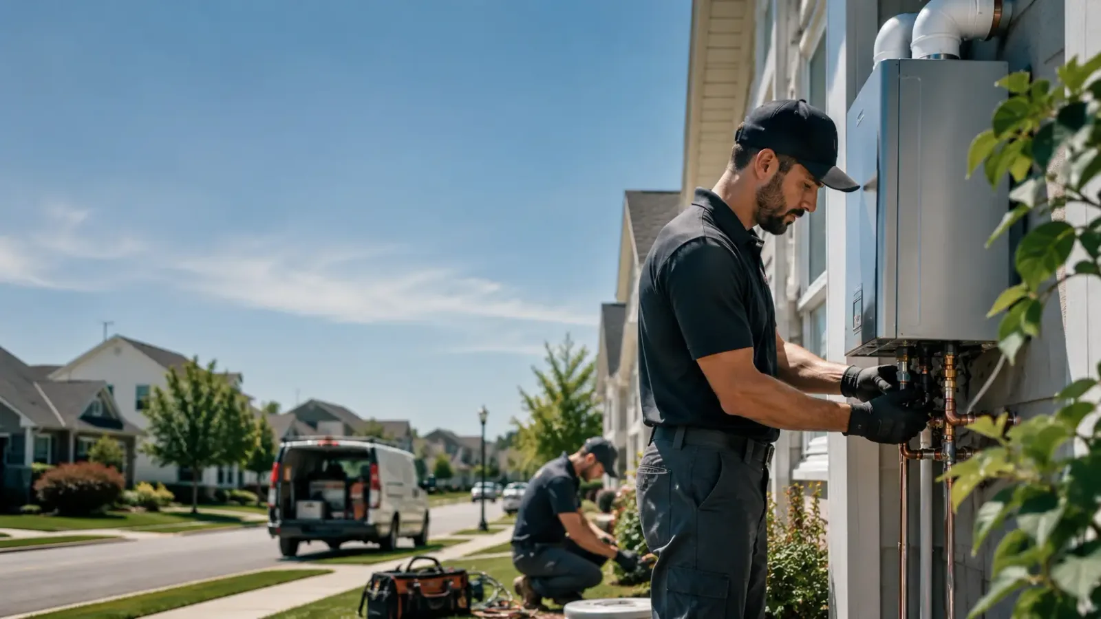 Tankless Water Heater Installation in Minot, ME